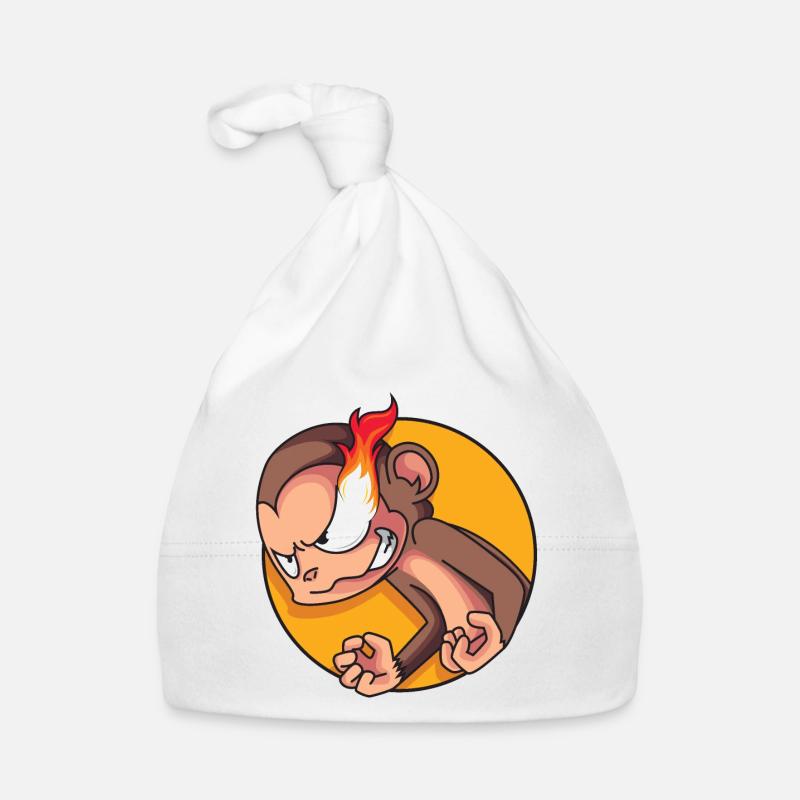 Rage-Äffchen Baby Bio-Mütze