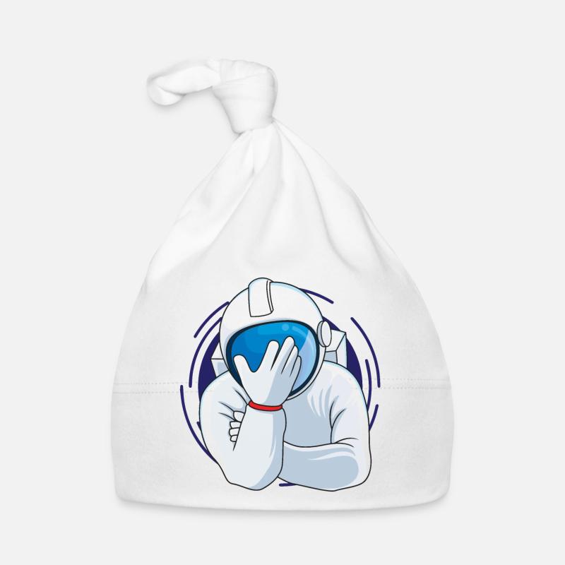 Facepalm Astronaute Bonnet bio Bébé