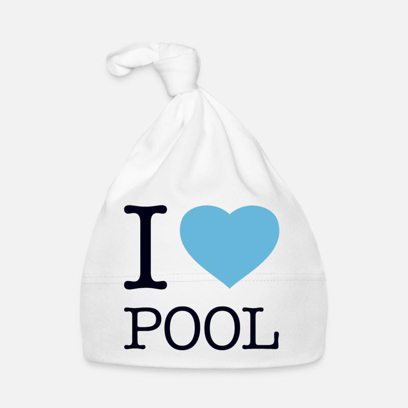 J’ADORE LA PISCINE Bonnet bio Bébé