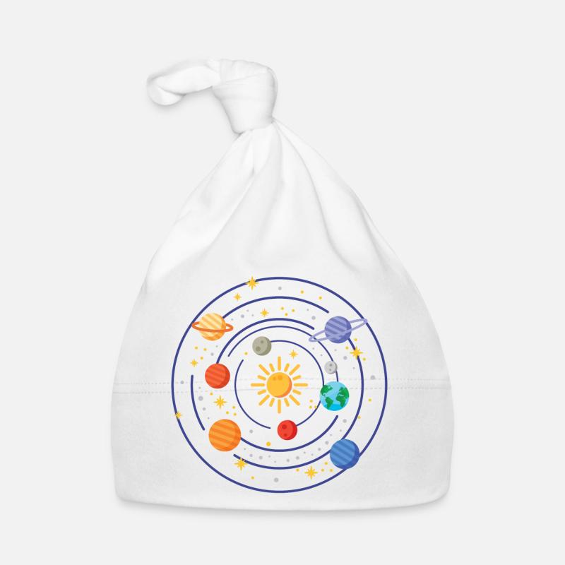 Sonnensystem Baby Bio-Mütze