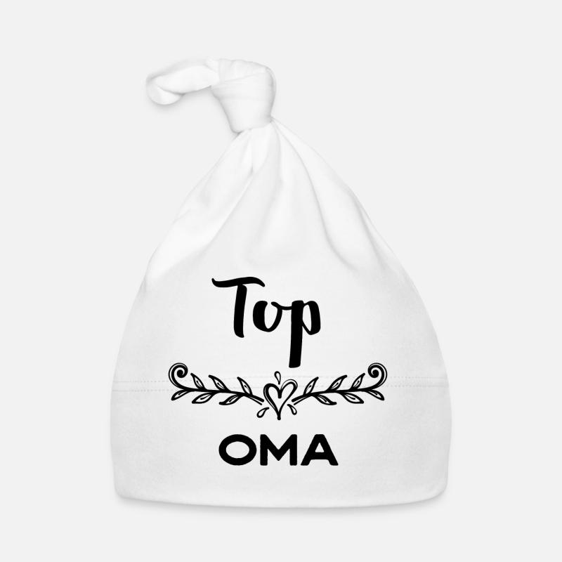 Oma Statement Großmutter Gratulation Superoma Baby Bio-Mütze