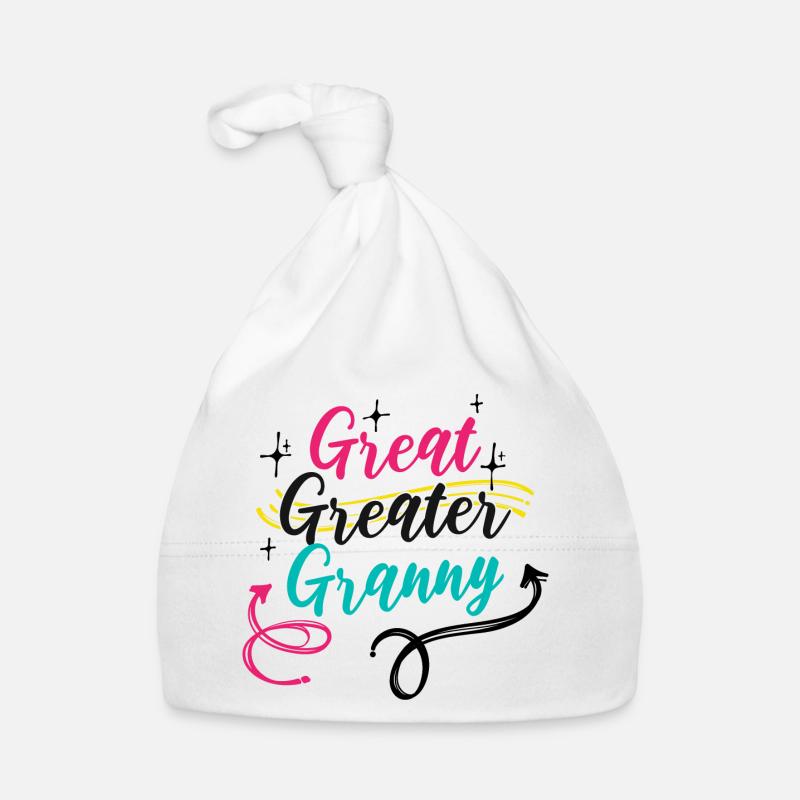Großmutter Oma Spruch Rentnerin Alles Gute Baby Bio-Mütze