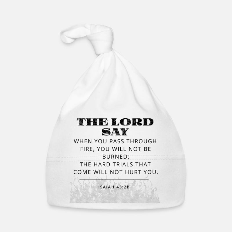 Bibelvers Baby Bio-Mütze