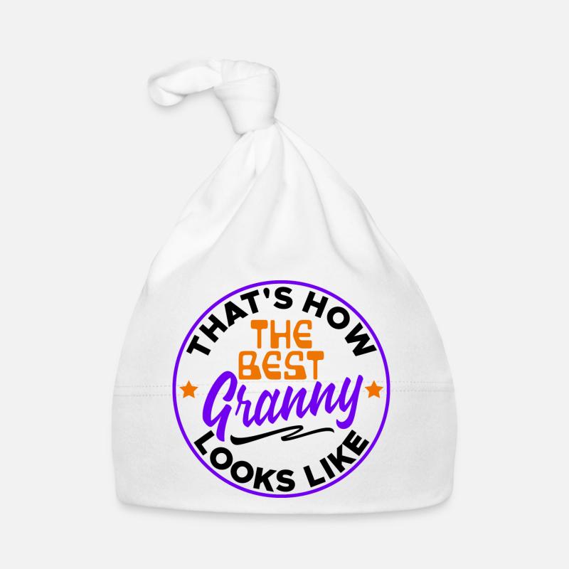 Cool Statement Enkelkind Großmutter Oma Seniorin Baby Bio-Mütze