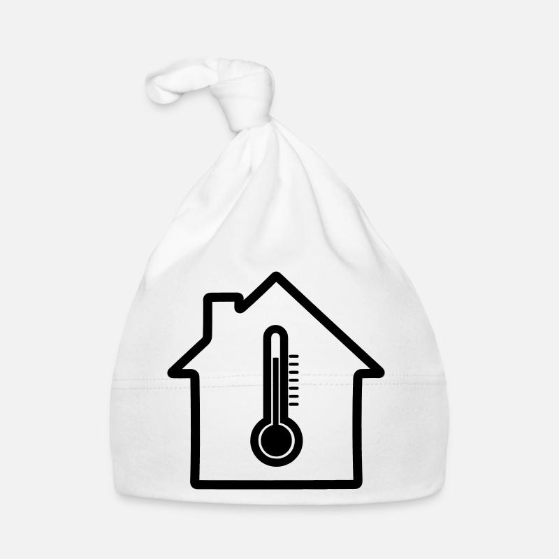 Home heating thermometer Organic Baby Cap
