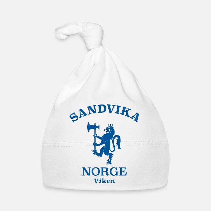 SANDVIKA Norwegen Norway Norge Baby Bio-Mütze