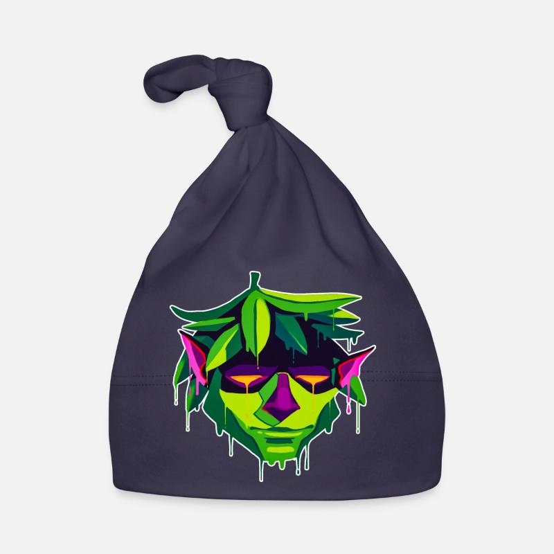 A Beautiful and Fun Sylvan Monster Design Organic Baby Cap