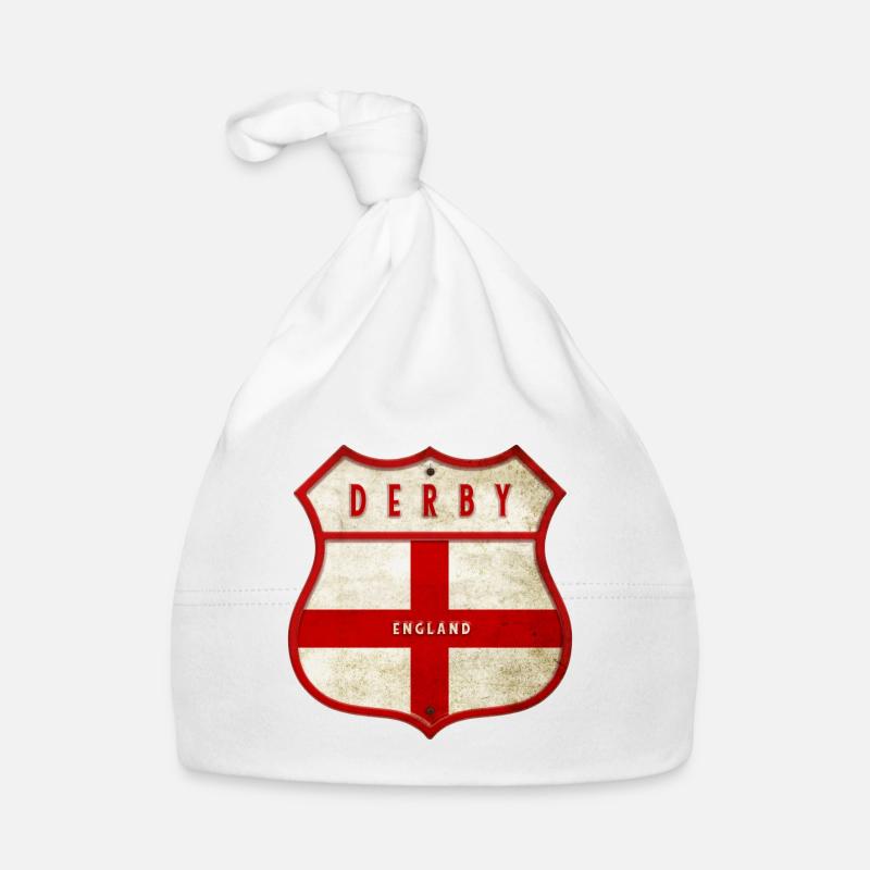 Écusson Derby England Bonnet bio Bébé
