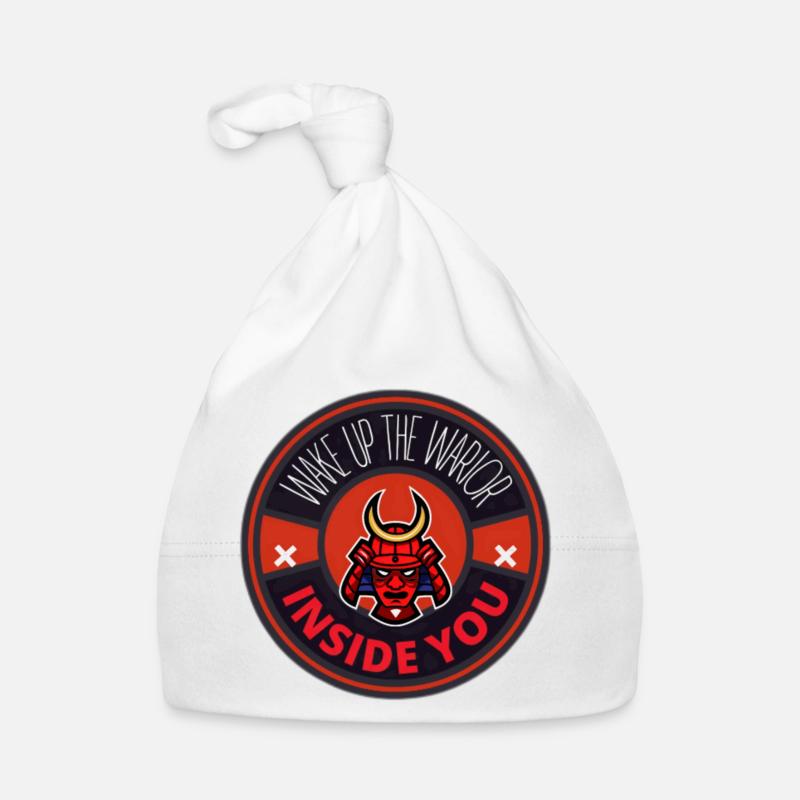 Réveille le Guerrier Intérieur Bonnet bio Bébé