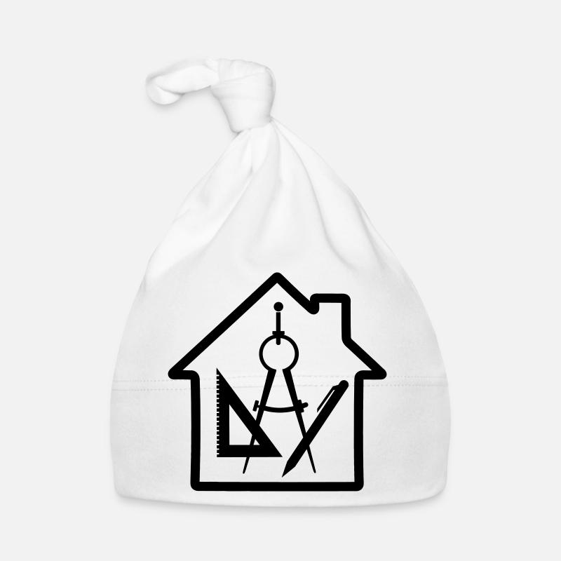 Logo Architecte Maison Dessin Bonnet bio Bébé