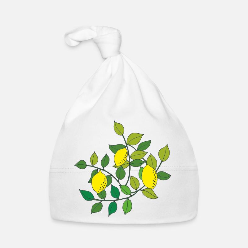 zitronen baum Baby Bio-Mütze