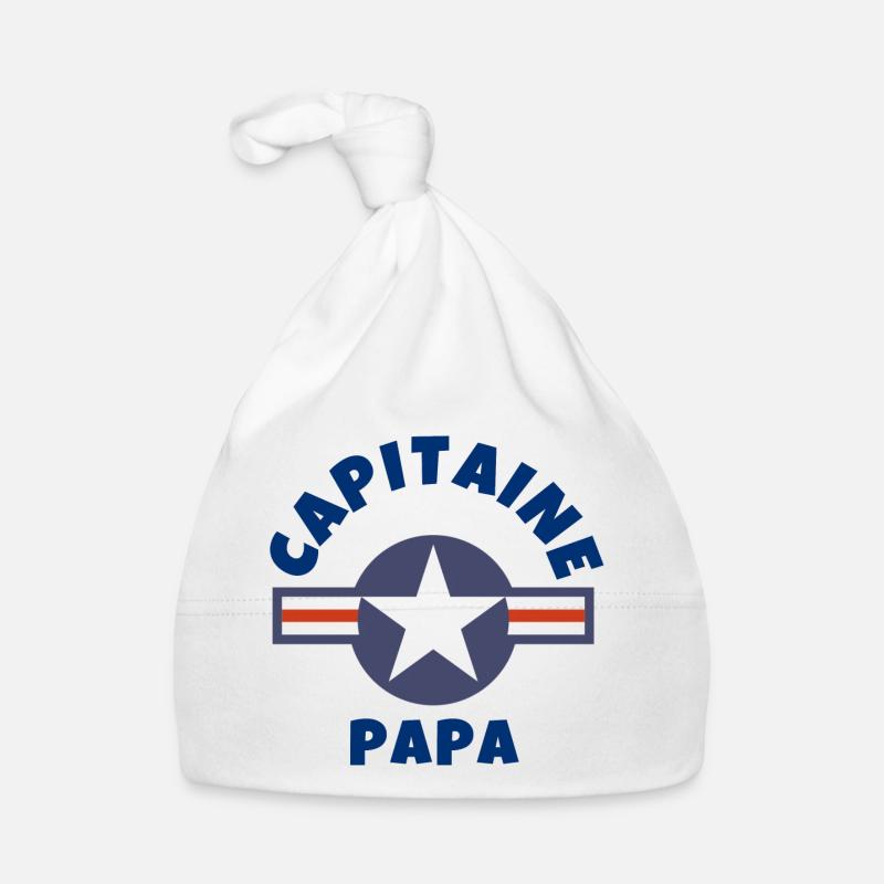 best dad, great dad, captain dad Organic Baby Cap