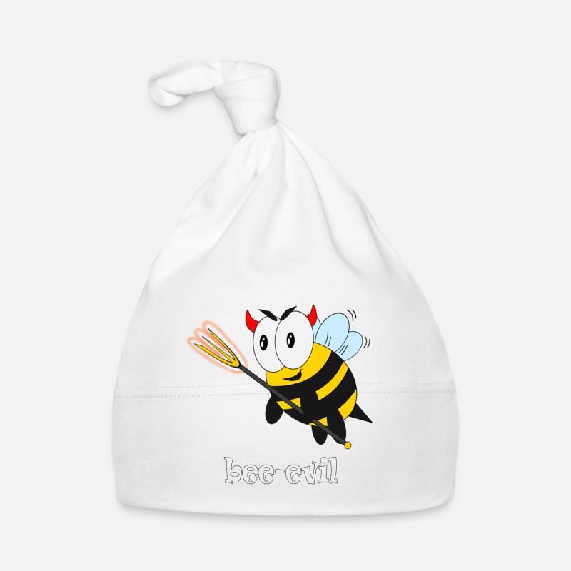 bee evil Baby Bio-Mütze