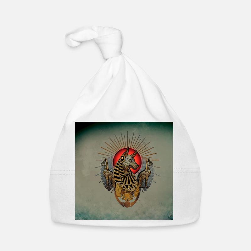 Die dunklen Anubis Baby Bio-Mütze