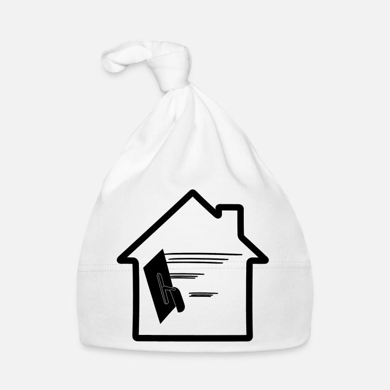 Plasterer house Organic Baby Cap