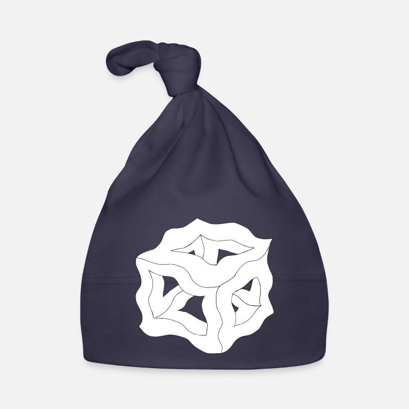 Dream Cube or White Plato Organic Baby Cap