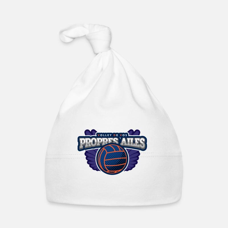 VOLLEY DE VOS PROPRES AILES ! Bonnet bio Bébé