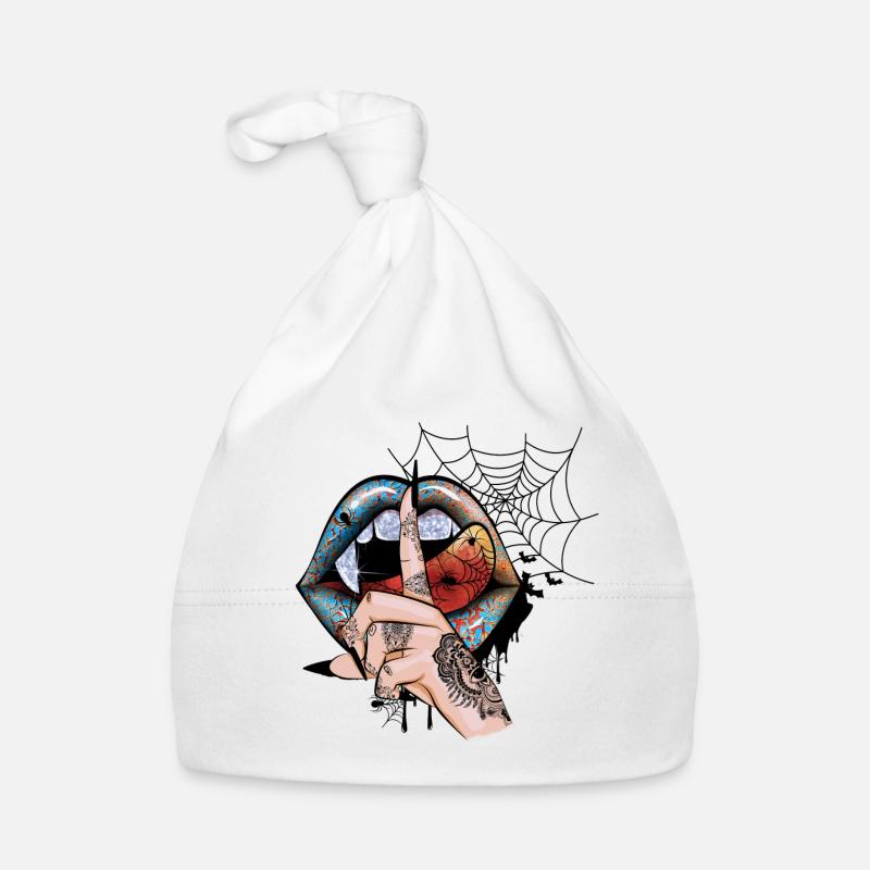 Vampire Halloween Bonnet bio Bébé