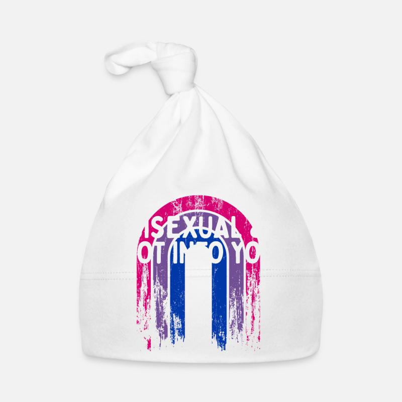 Bisexual & Not into You Bi Single Bi Pride Baby Bio-Mütze