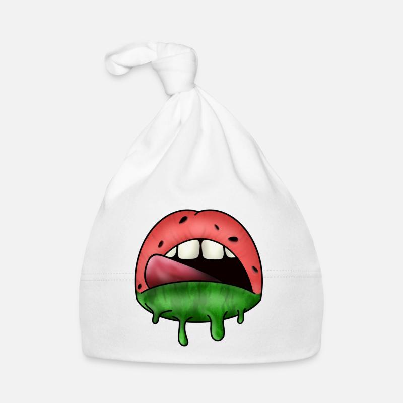 Lèvres de pastèque Bonnet bio Bébé