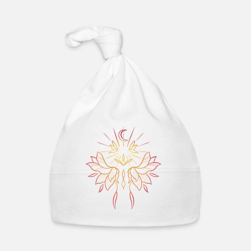 Colorful ornamental composition Organic Baby Cap