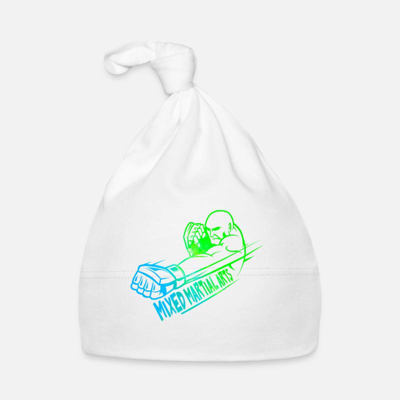 Mixed Martial Arts logo design coloré Bonnet bio Bébé