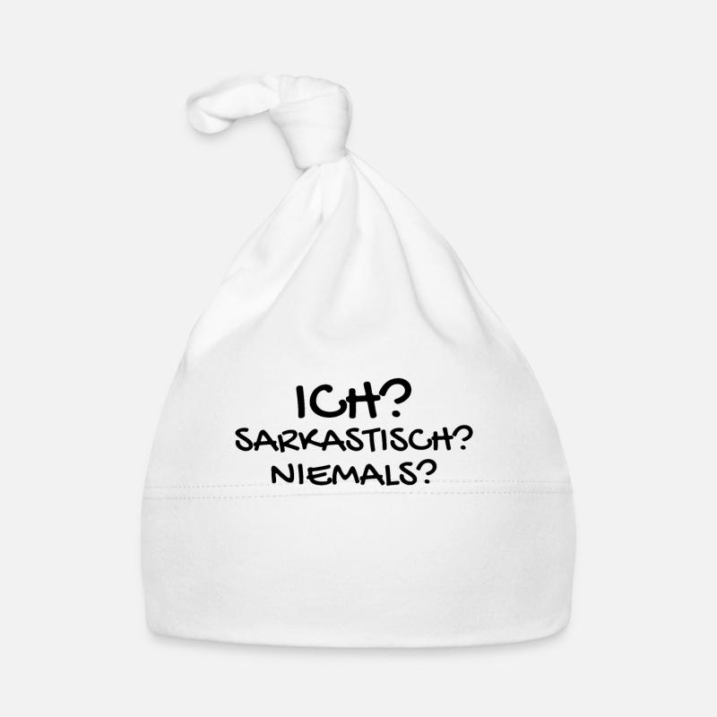 Sarkastisch Sarkasmus Baby Bio-Mütze