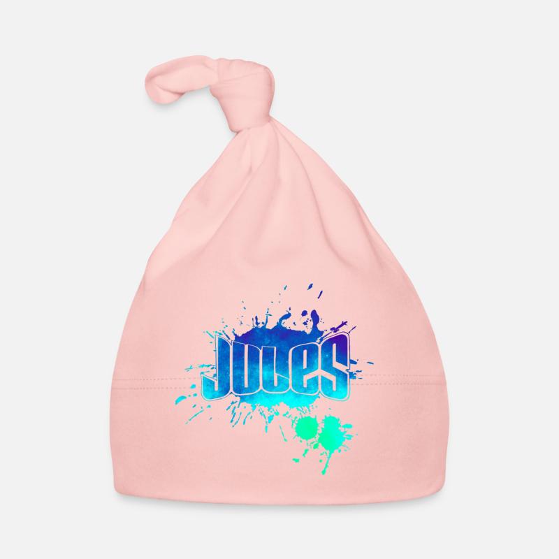 Jules, first name gift idea events Organic Baby Cap