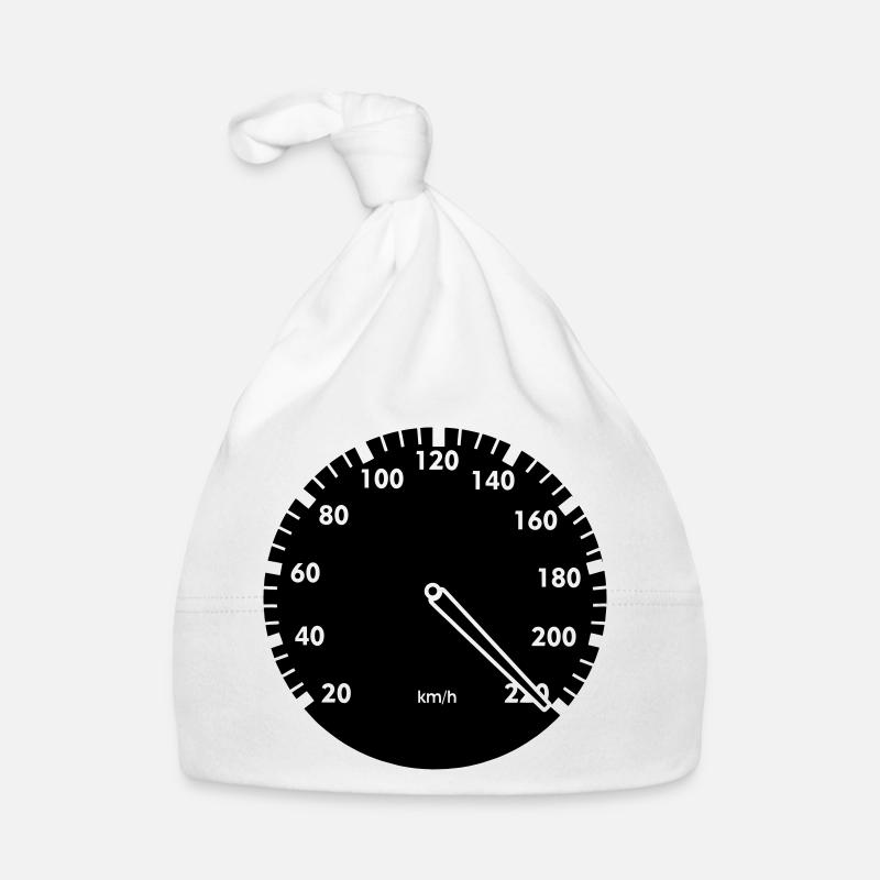 Speedometer car Organic Baby Cap