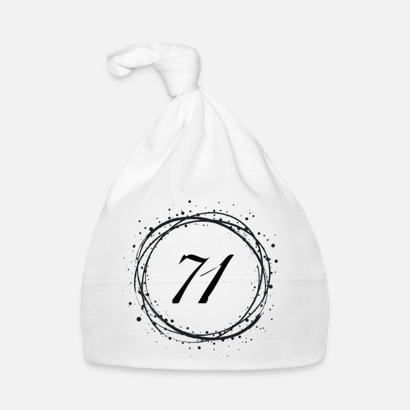 71 - Bonnet bio Bébé - blanc