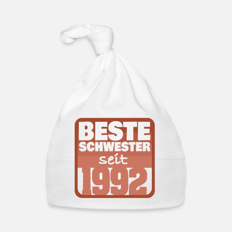 Schwester 1992 Baby Bio-Mütze