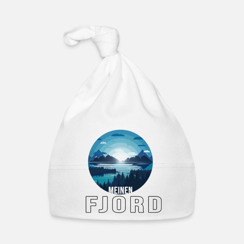 nur einen Ort mein Fjord Baby Bio-Mütze