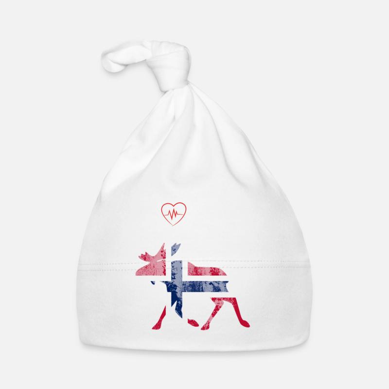 Norge Love Baby Bio-Mütze