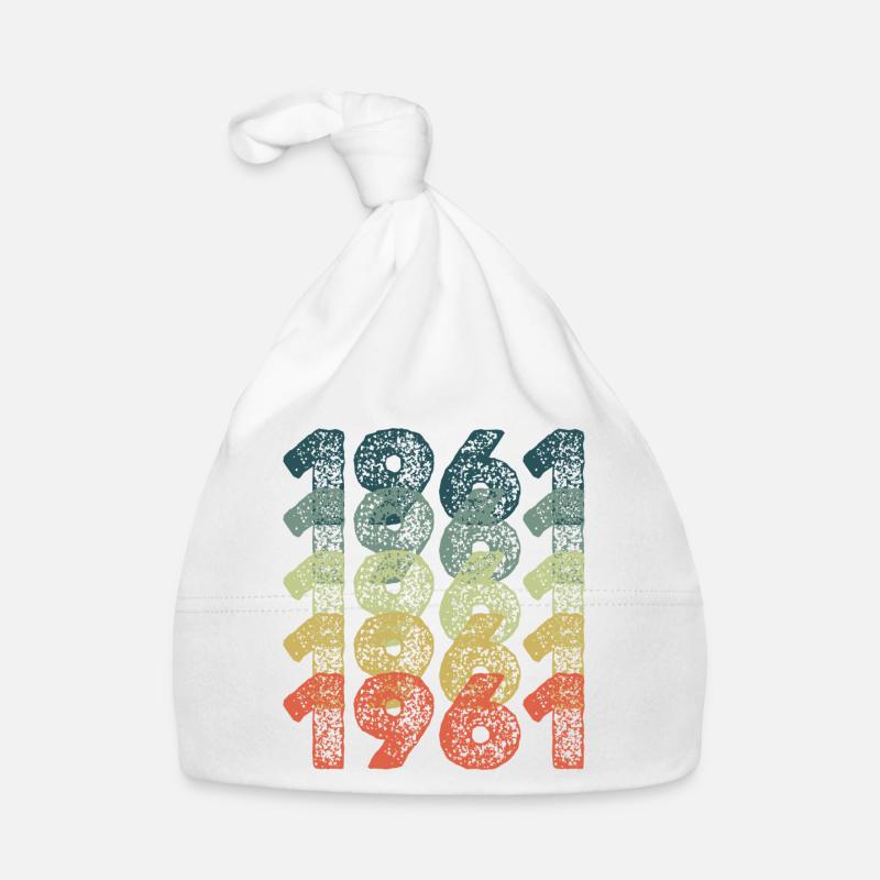 Année 1961 Bonnet bio Bébé