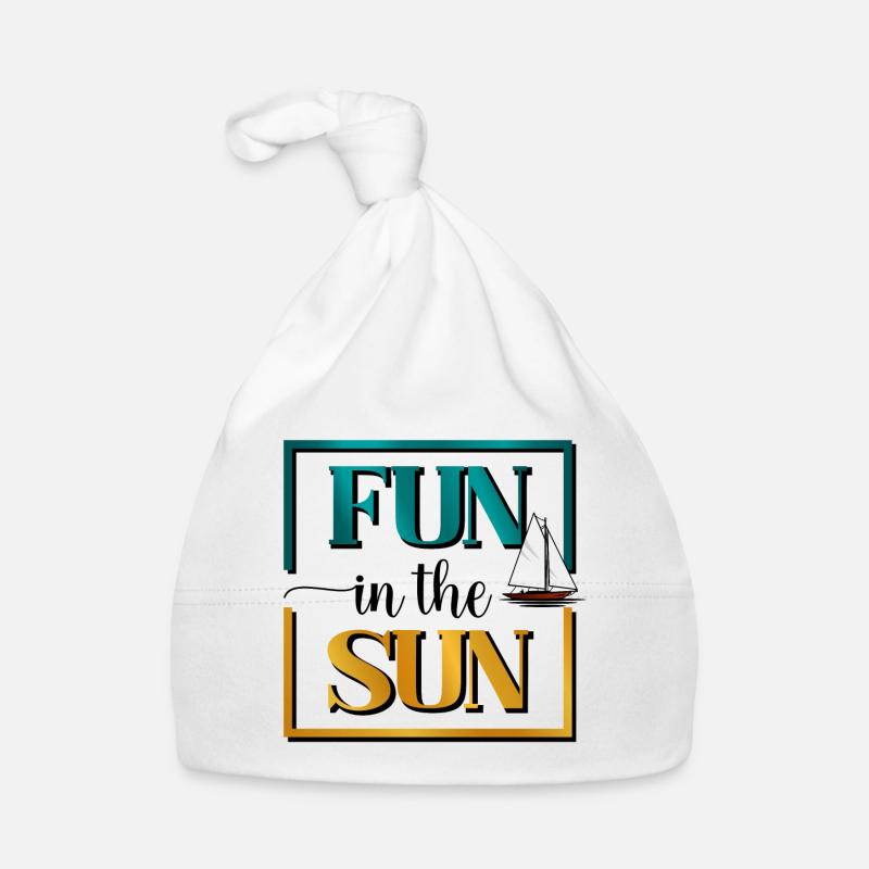 S’amuser au soleil Bonnet bio Bébé