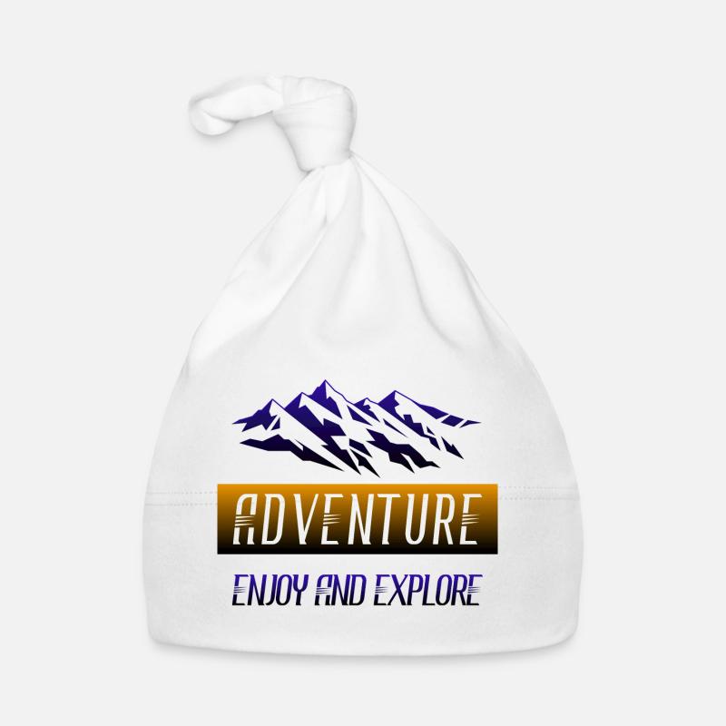 Aventurez, amusez-vous et explorez Bonnet bio Bébé