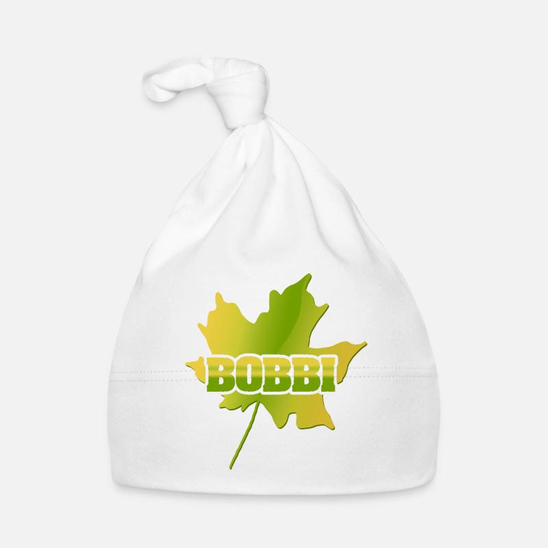 Maple leaf Bobbi Organic Baby Cap
