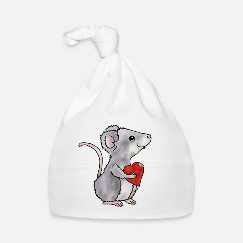 Herzmaus Baby Bio-Mütze