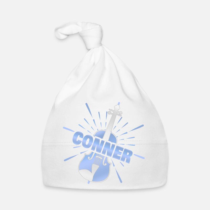 Violin Conner Organic Baby Cap