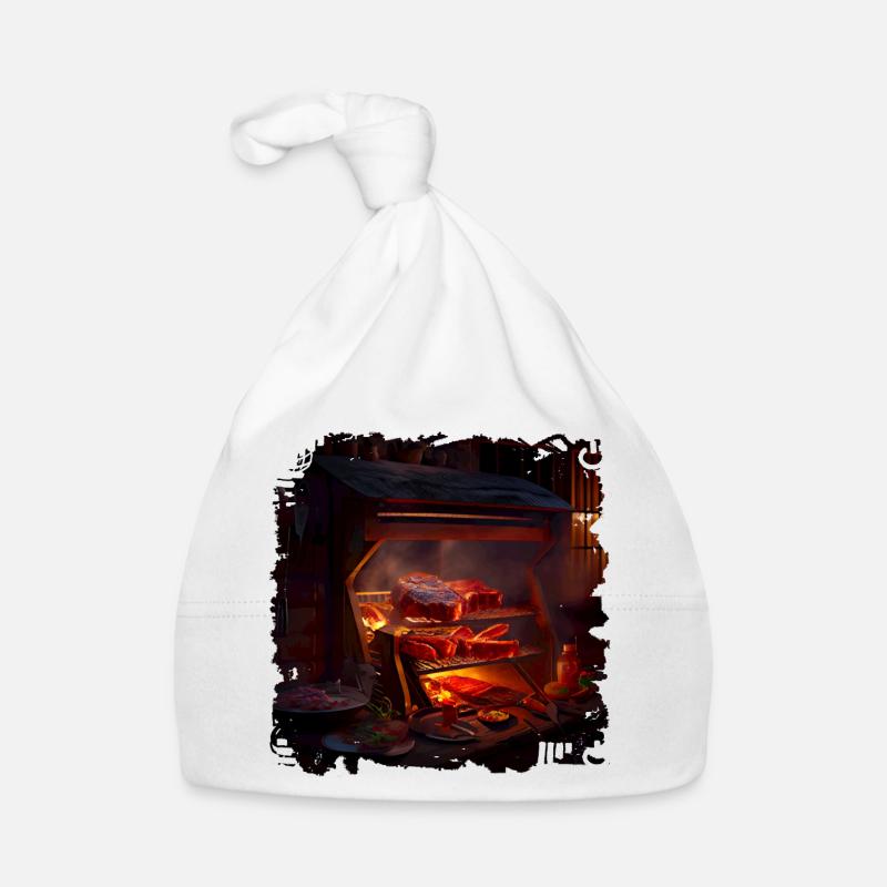 When grilling I get meat cravings Organic Baby Cap