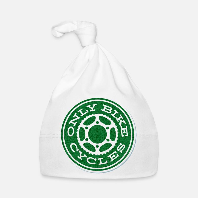Only bicycles are allowed Organic Baby Cap