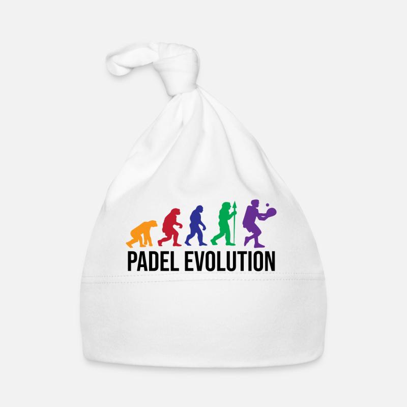 Padel Game Padel Evolution Sport Statement - Organic Baby Cap - white