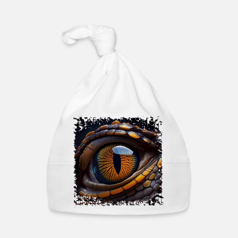 Iris photography requires special technique Organic Baby Cap