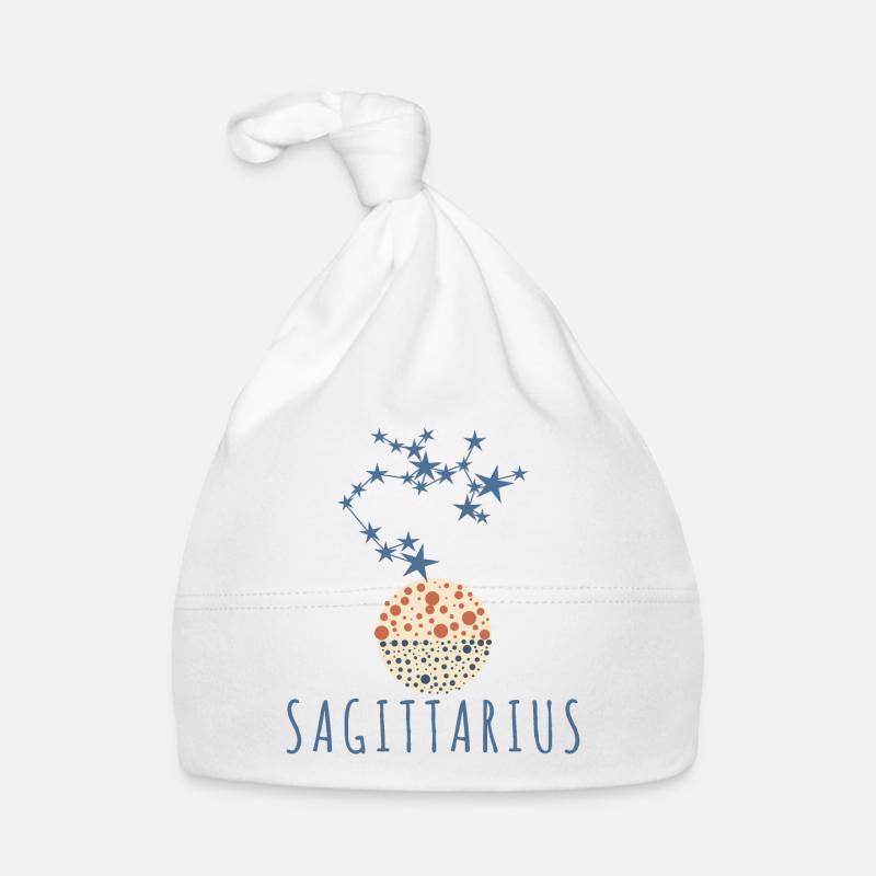 Das Sternbild Schütze Baby Bio-Mütze