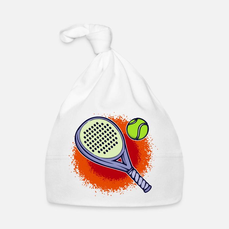 Schläger Padel Training Sportart Bälle Freizeit Baby Bio-Mütze