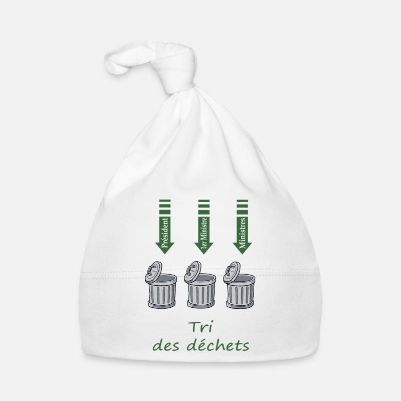 Tri des déchets Bonnet bio Bébé
