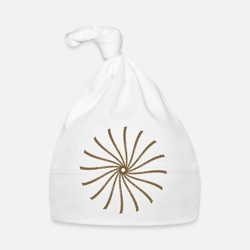 Bar encerclé par le soleil Bonnet bio Bébé
