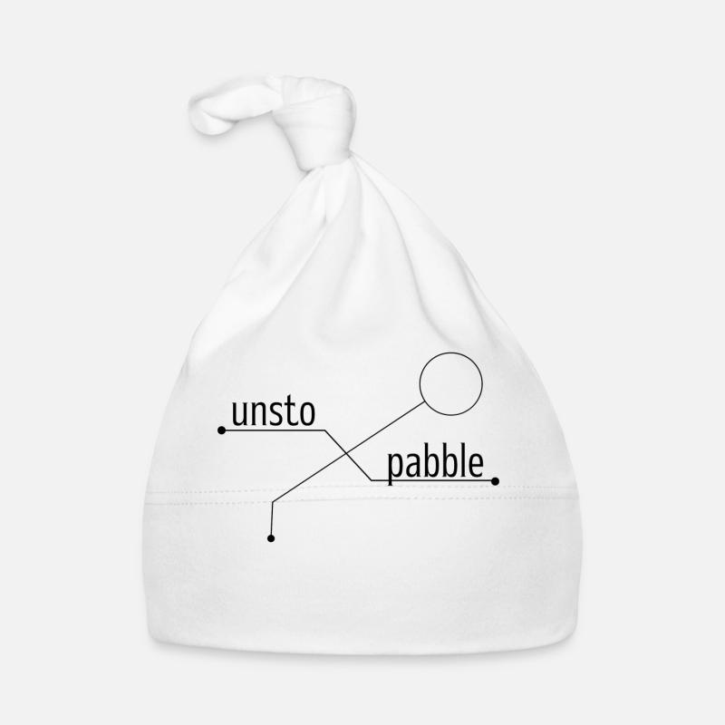 Unstopabble Design Organic Baby Cap