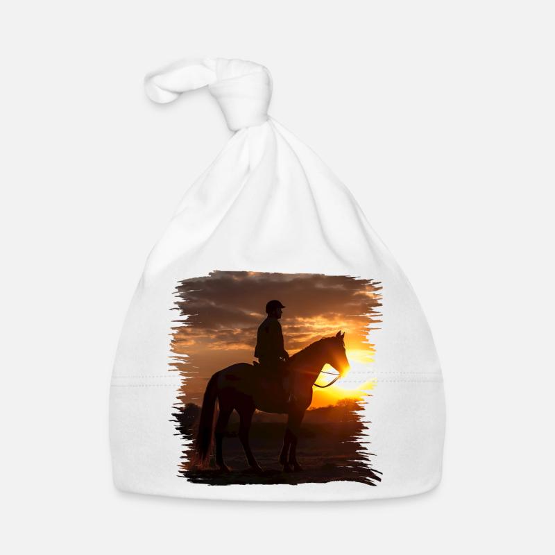 L’équitation est une vieille tradition Bonnet bio Bébé