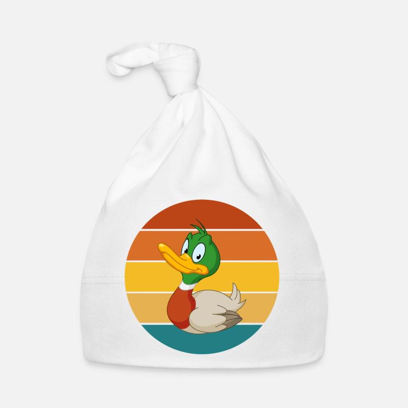 jagd, entenjagd, jagd, jäger Baby Bio-Mütze